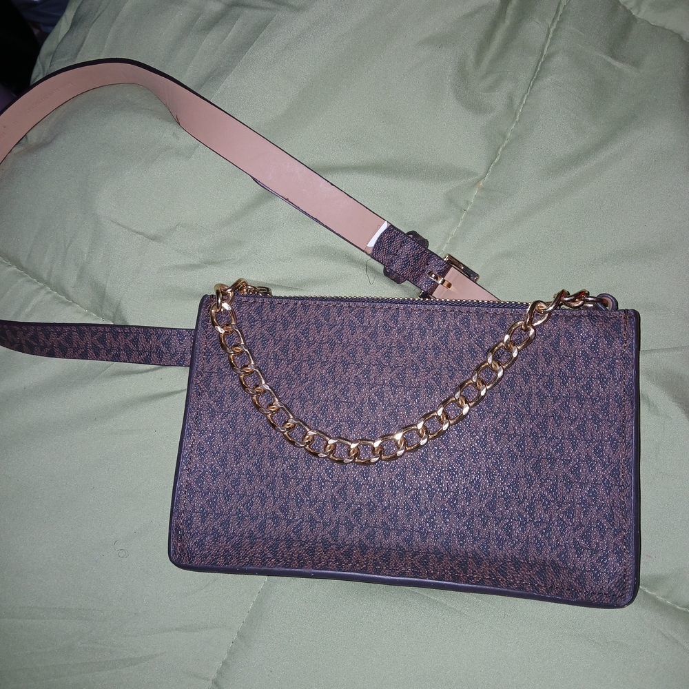 Micheal Kors Chain Strap Women's BeltBag